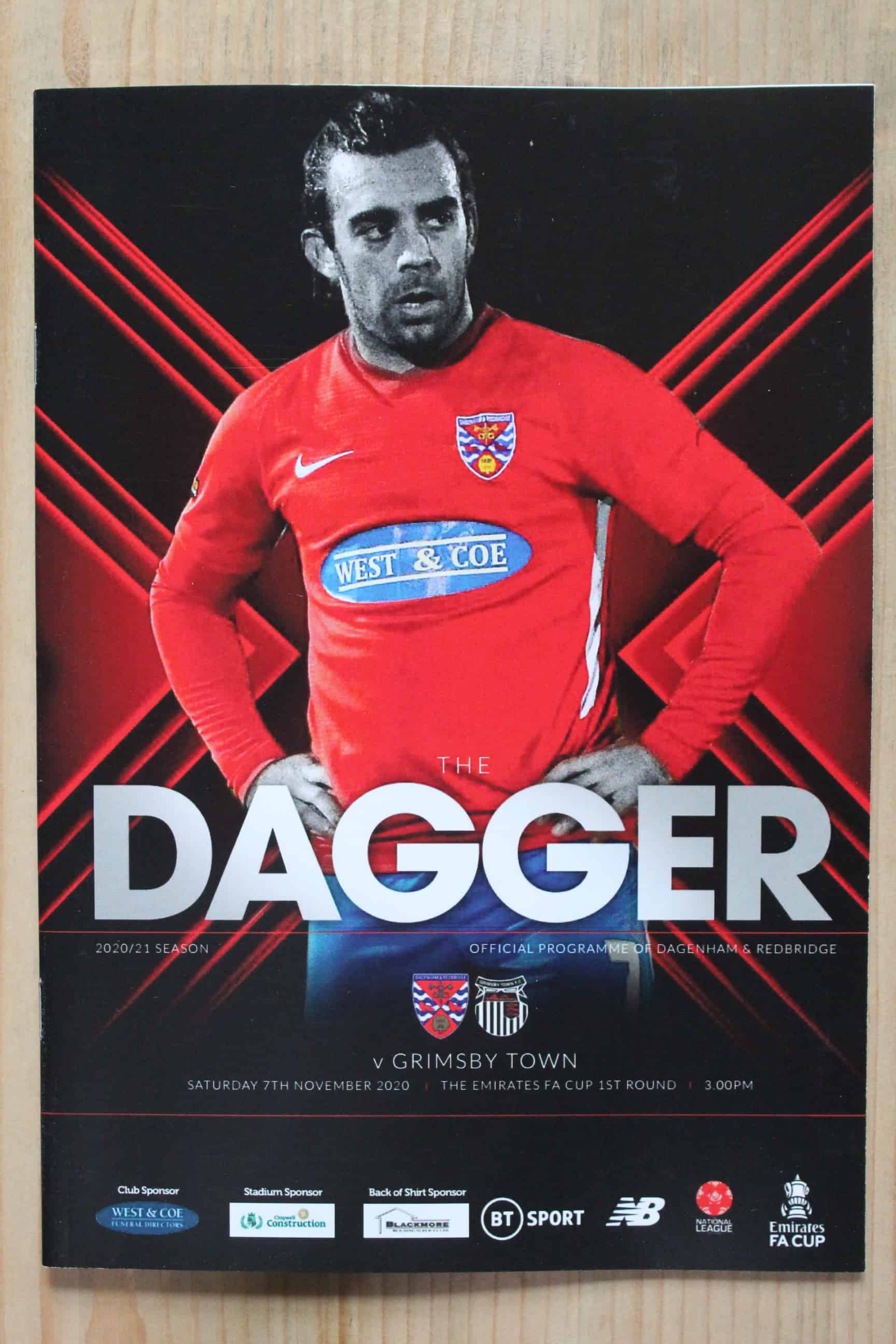 Dagenham & Redbridge v Grimsby Town FC